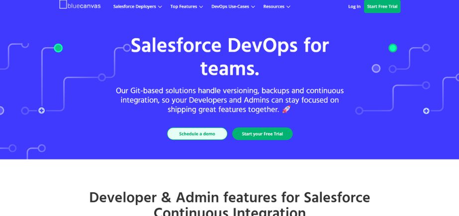 Blue Canvas - Salesforce Automation Software