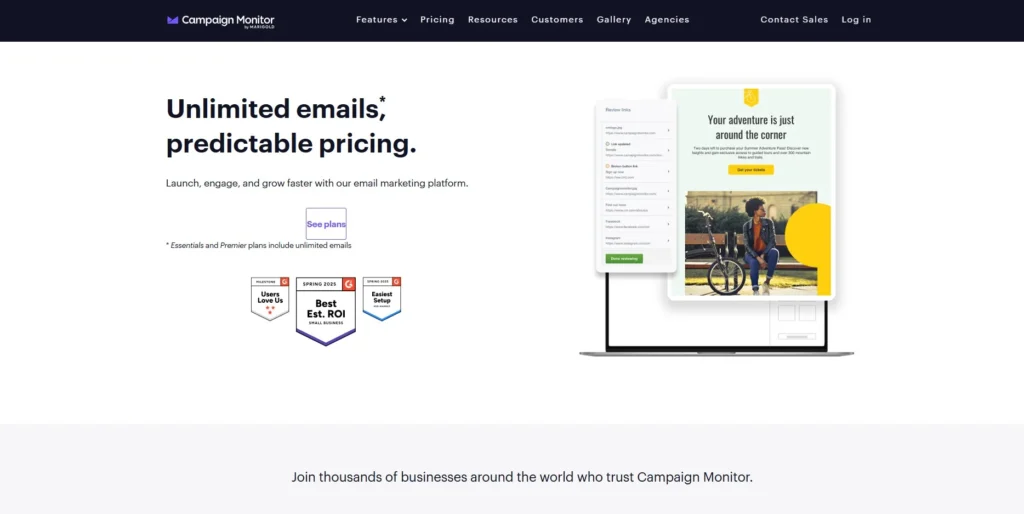 Campaign Monitor-Employee Recognition Software