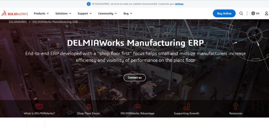 DELMIAWorks (IQMS) - Best ERP software
