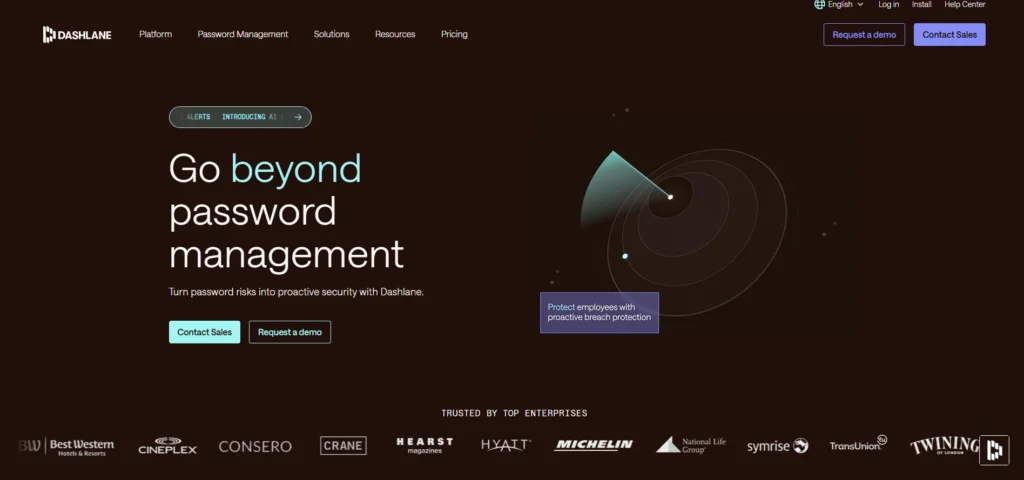 Password Manager Software - Dashlane
