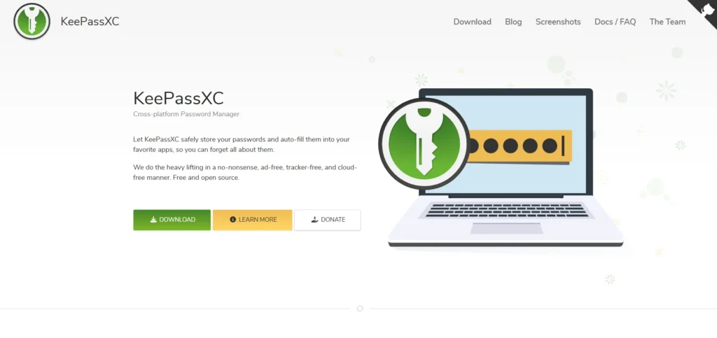 Password Manager Software - KeePassXC