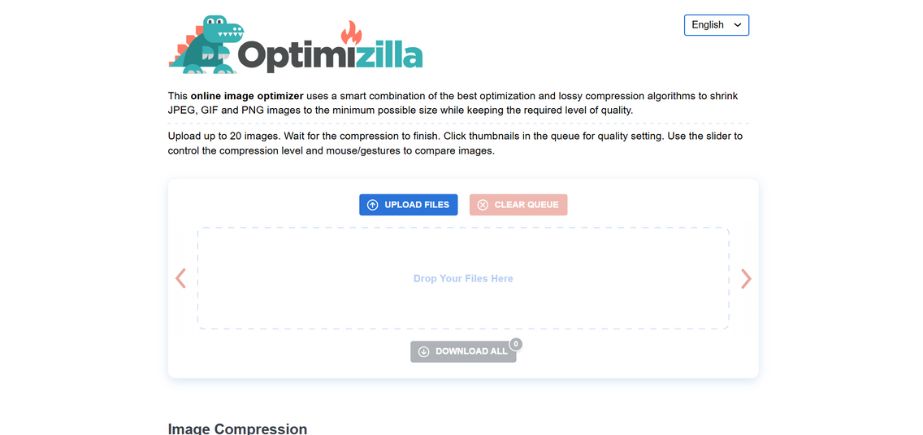 Optimizilla - Image Compressor Tools