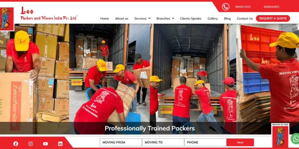 Packers and Movers in Bhopal