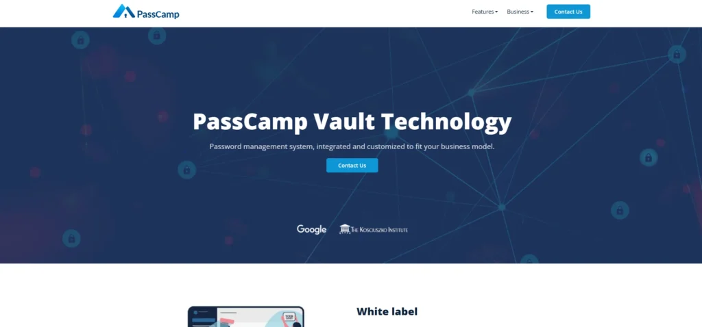 Password Manager Software - PassCamp