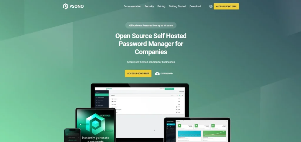 Password Manager Software - Psono