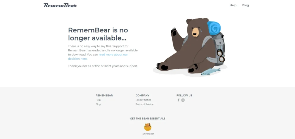 Password Manager Software - RememBear