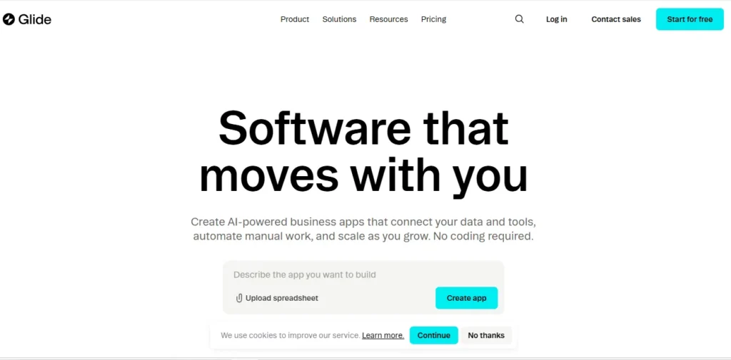 Best no-code App Builders: Glide