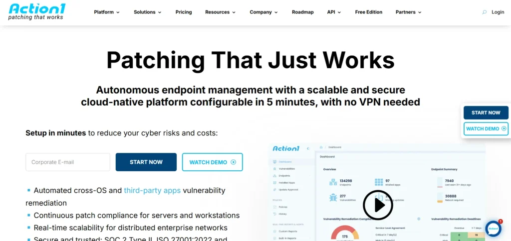 Enterprise Patch Management Software - Action1