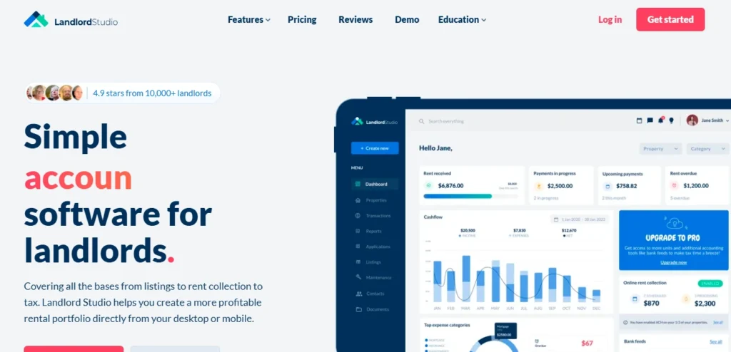 Best Property Management Software: Landlord Studio