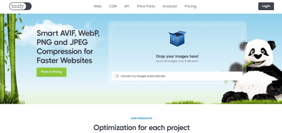 TinyPNG - Image Compressor Tools