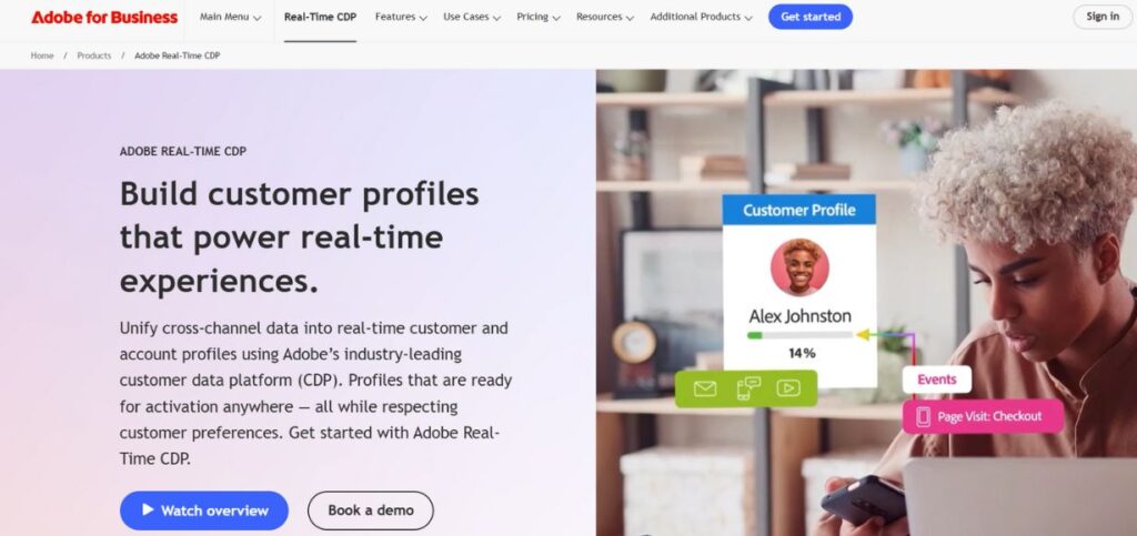 Adobe Real-Time CDP -  Customer Data Platform Software
