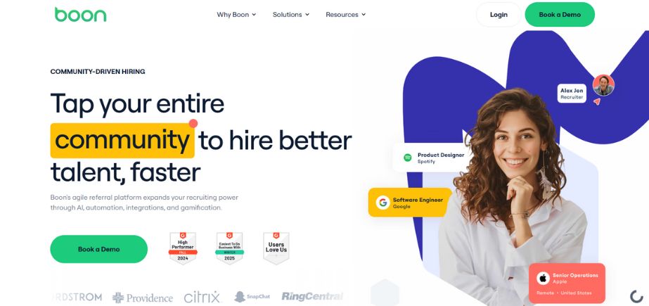 Boon - Best AI Recruiting Tools