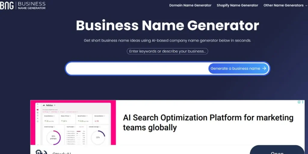 Etsy Shop Name Generators

