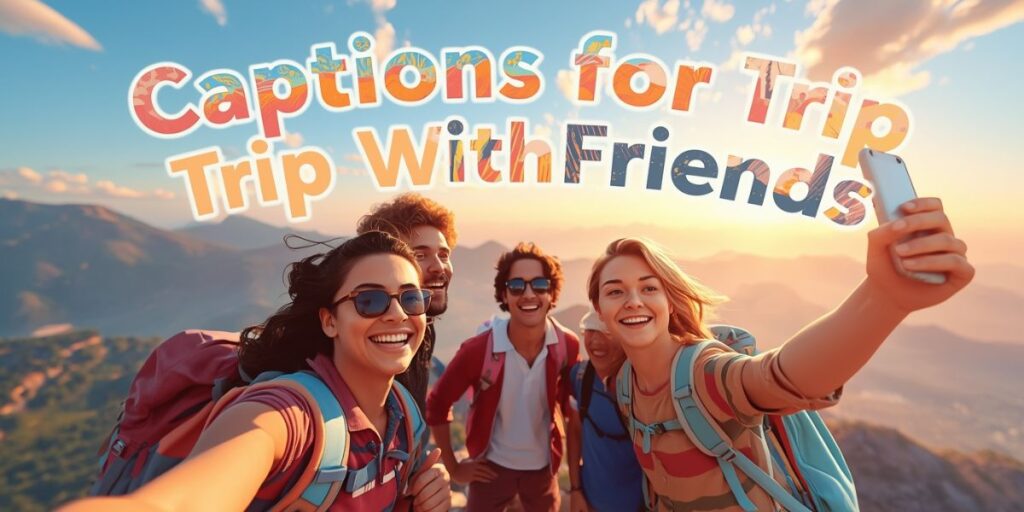 Captions for Trip With Friends