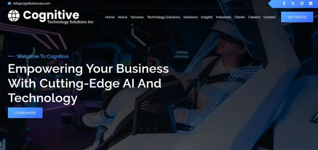 Cognitive Solutions Inc. - AI Development Companies