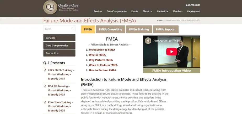 Failure Mode and Effects Analysis (FMEA) - Best Quality Core Tools