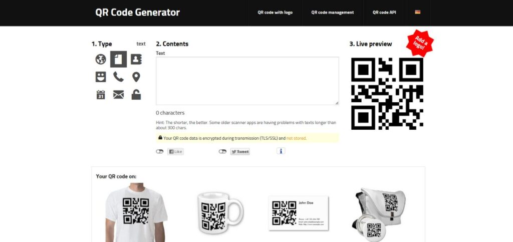 GoQR.me - Link QR Code Generators