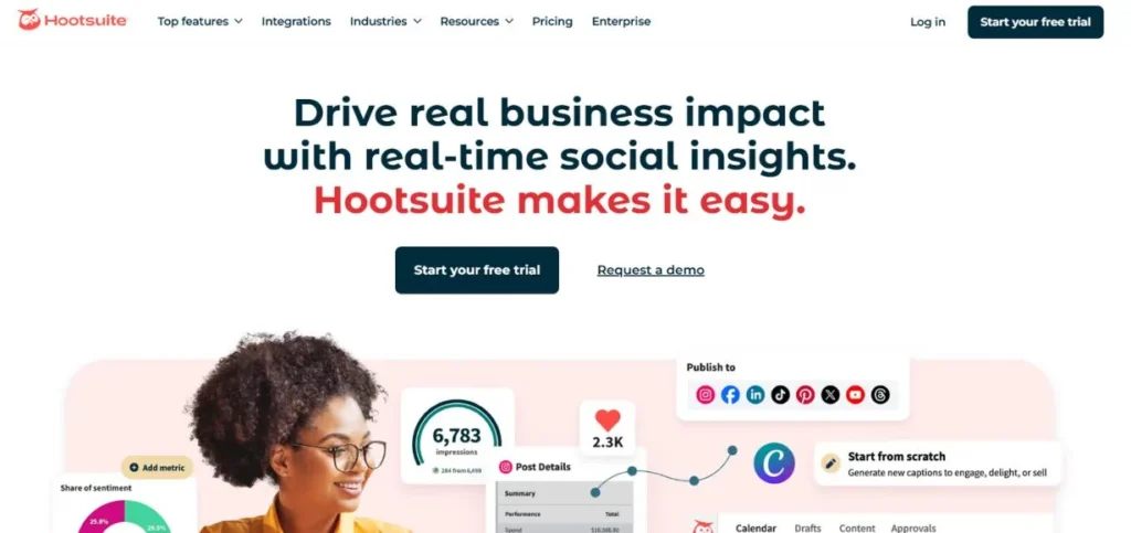 Hootsuite - AI Social Listening Tools