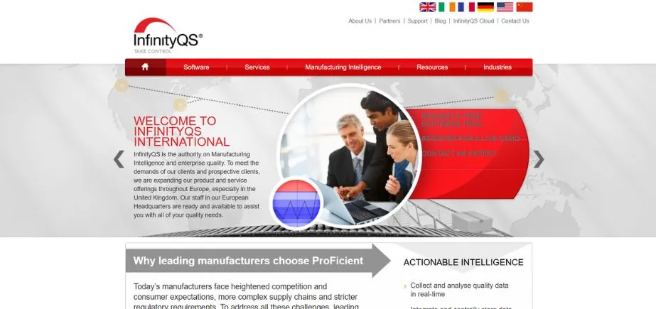 InfinityQS Statistical Process Control Software - Best Quality Core Tools