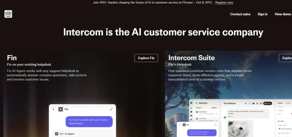 Intercom - Customer Support Tools