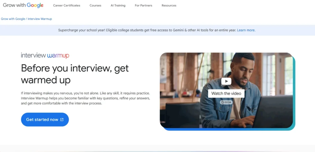 Interview Warmup- AI Job Search Tips