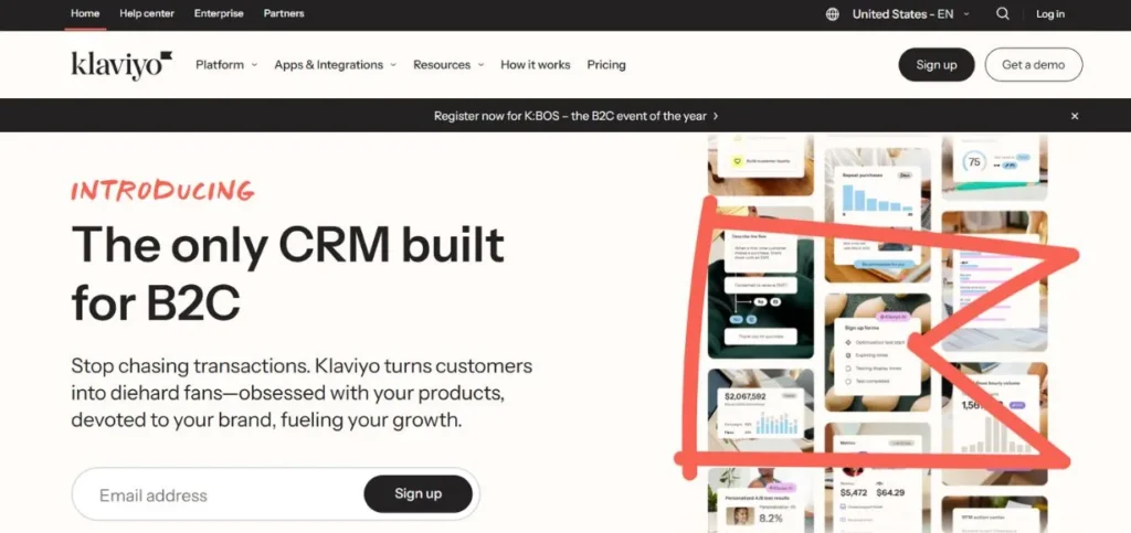 Klaviyo - SMS Marketing Software