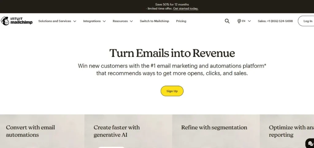 Mailchimp - AI Tools For Marketing