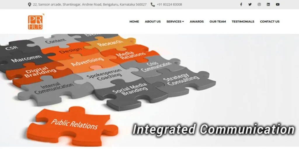 PR Agencies in Bangalore