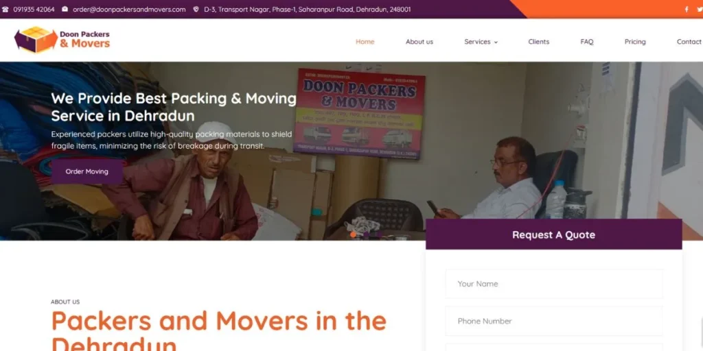 Packers and Movers in Dehradun