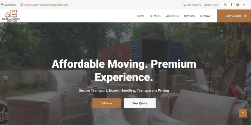 Packers and Movers in Dehradun