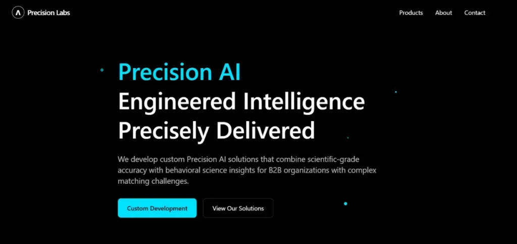 Precision AI Labs - AI Development Companies