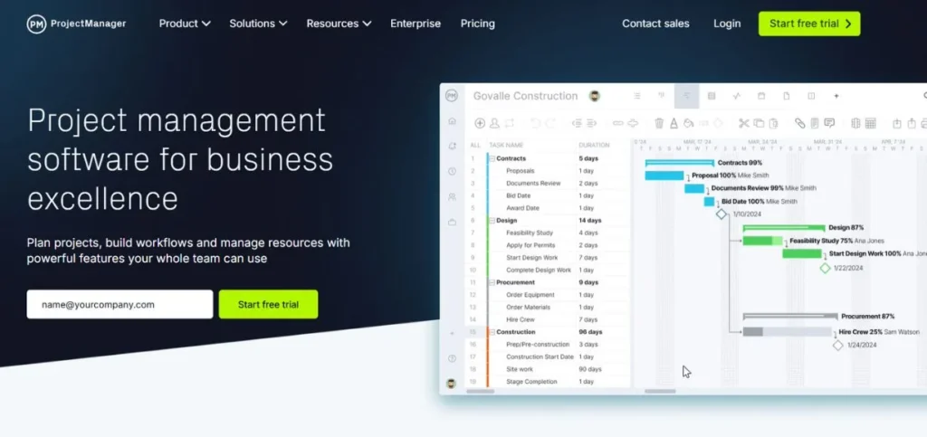 ProjectManager-Asana Alternatives