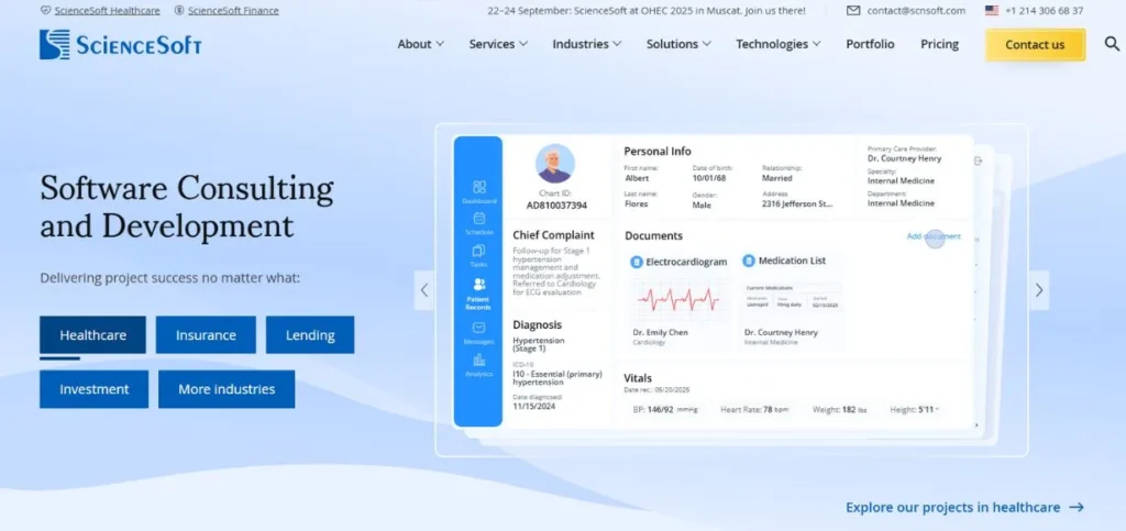 ScienceSoft - Python Development Companies