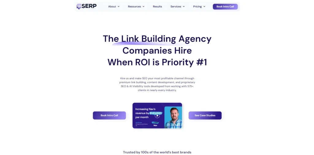 uSERP-Link Building Agencies