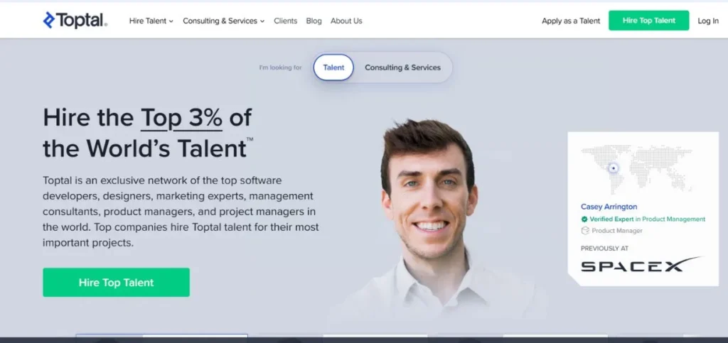 Toptal - Python Development Companies