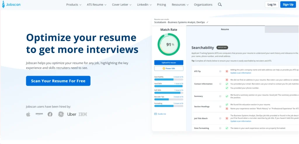 Jobscan- AI Job Search Tips