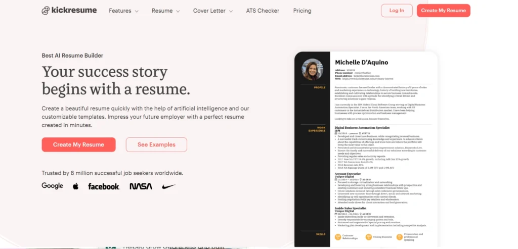 kickresume- AI Job Search Tips