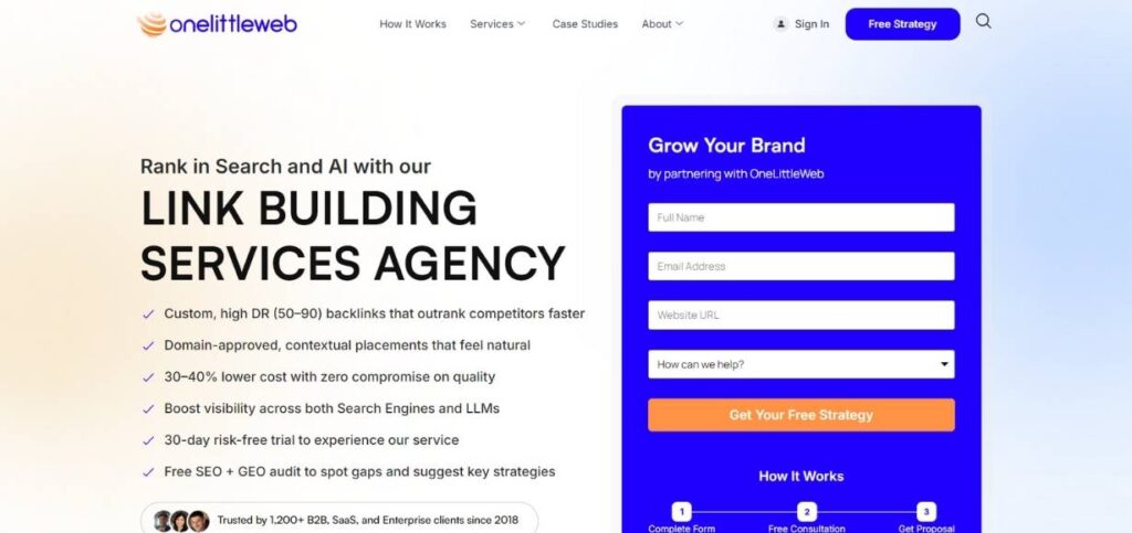 onelittleweb-Link Building Agencies