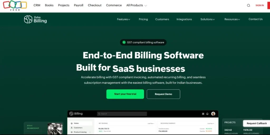 SaaS Billing Software