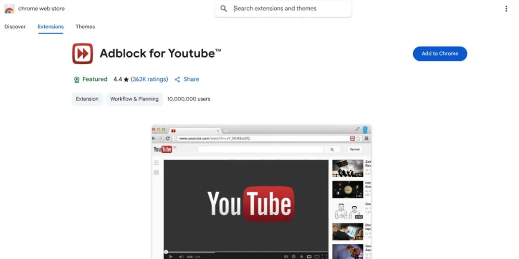Adblocker Extensions for Chrome