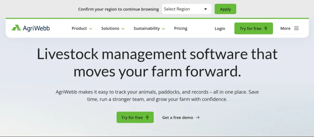 AgriWebb - Crop Management Software