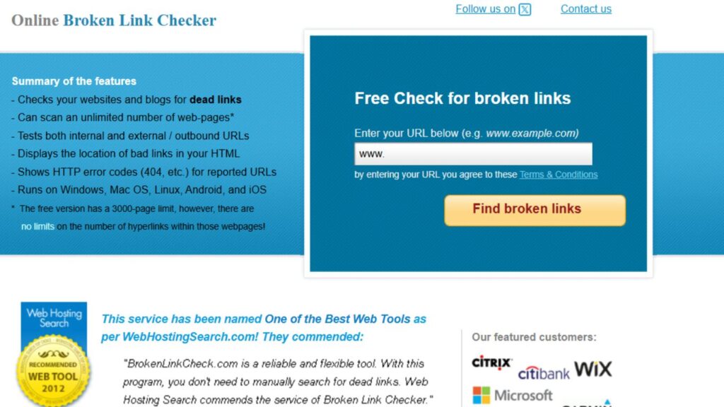 Broken Link Checker Tools