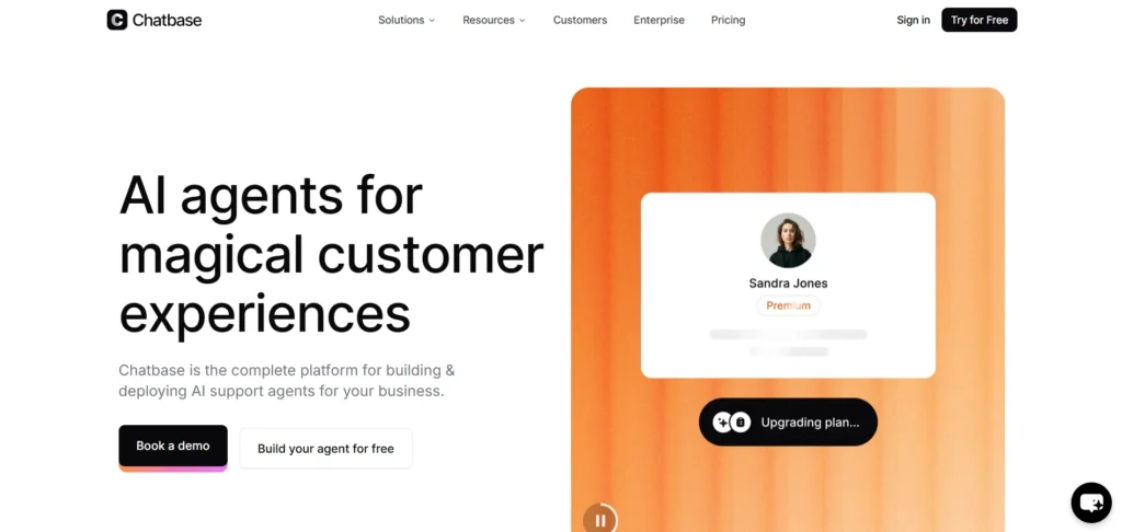 Conversational AI Tool - Chatbase