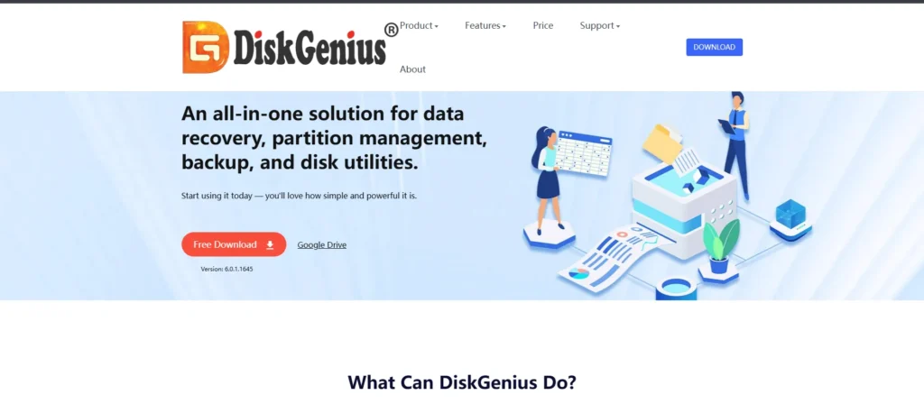 DiskGenius - Hard Drive Cloning Software