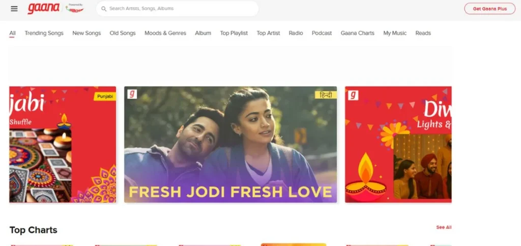 Gaana - Best Music Streaming Apps