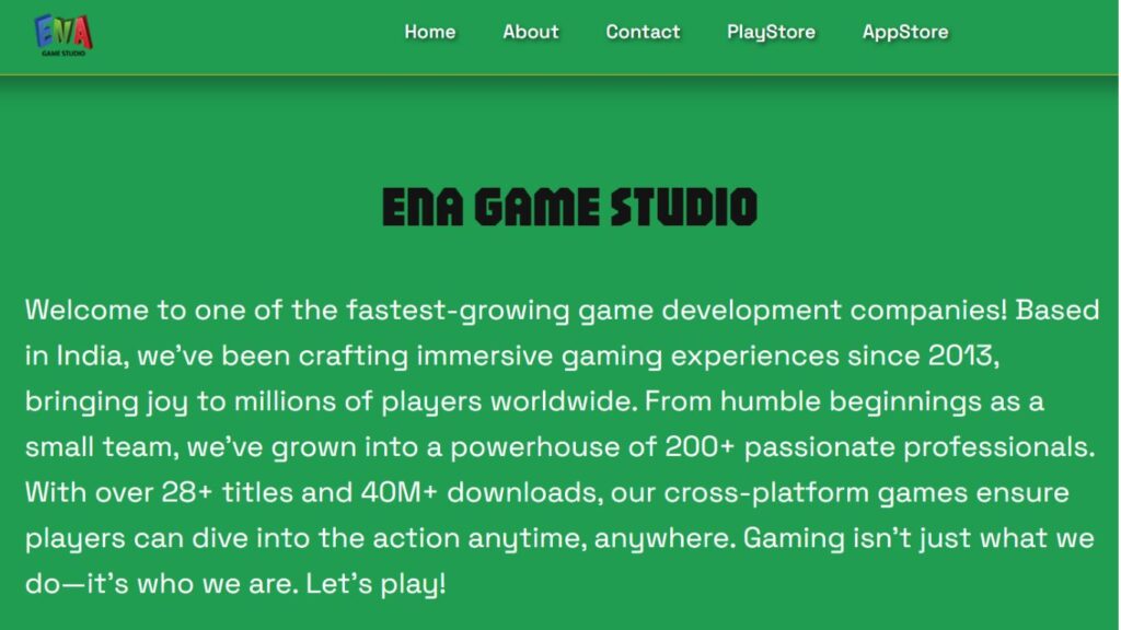 Game Development Companies in Chennai