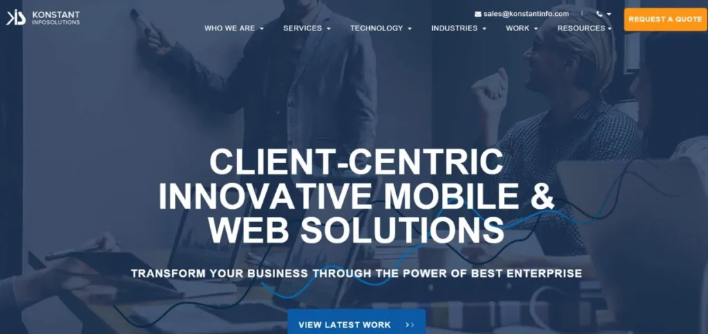 Konstant Infosolutions - App Development Companies In Hyderabad