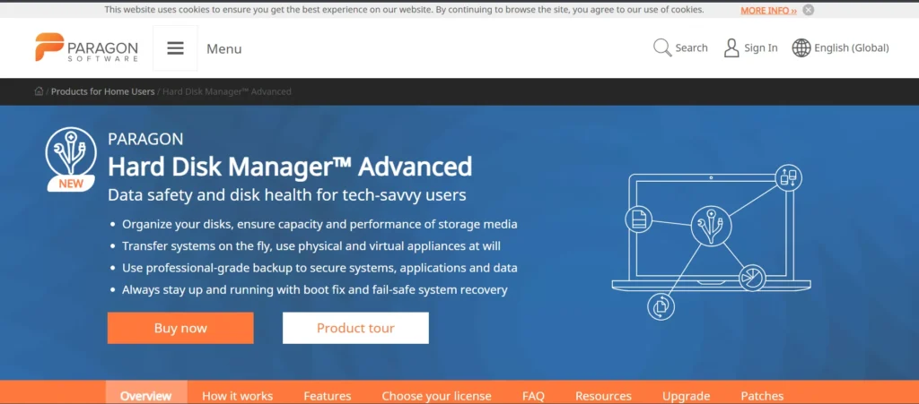 Paragon Partition Manager - Hard Drive Cloning Software