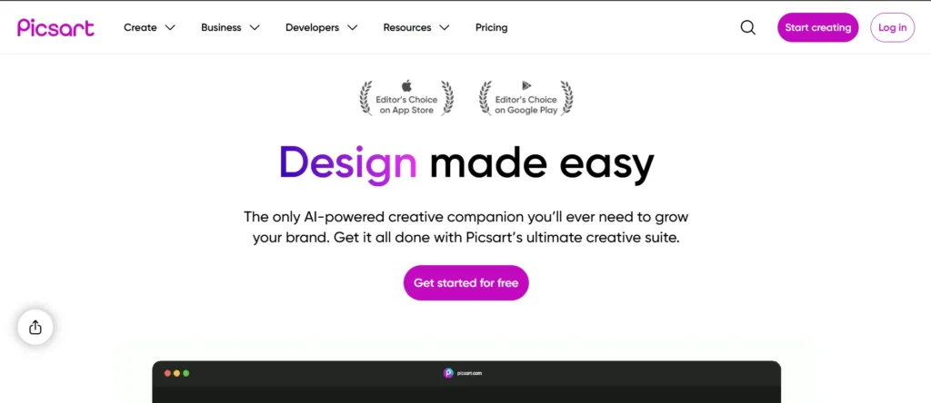 Picsart - AI Tools For Marketing