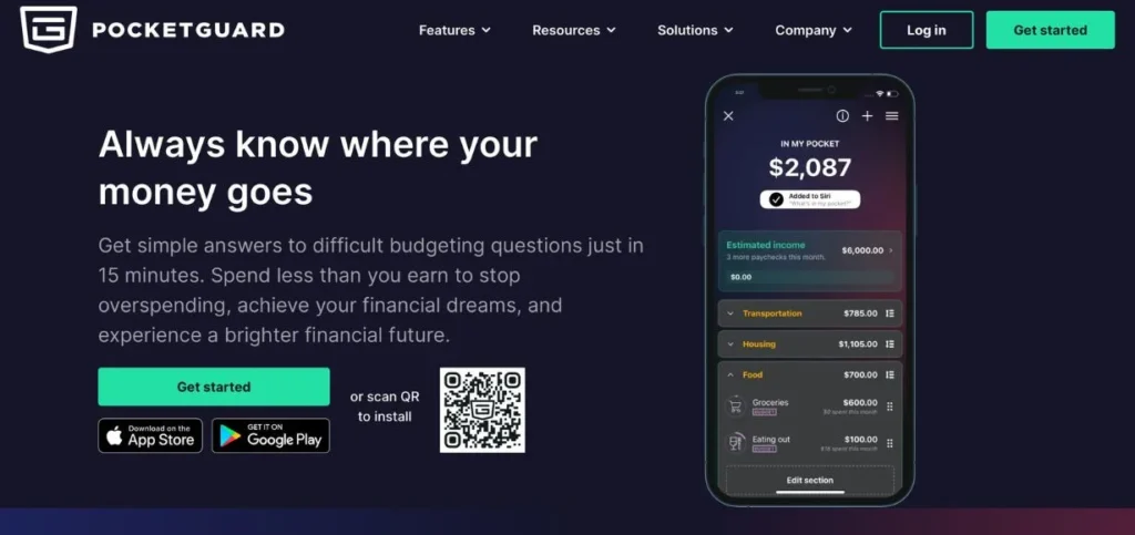 PocketGuard - Financial Management Tools